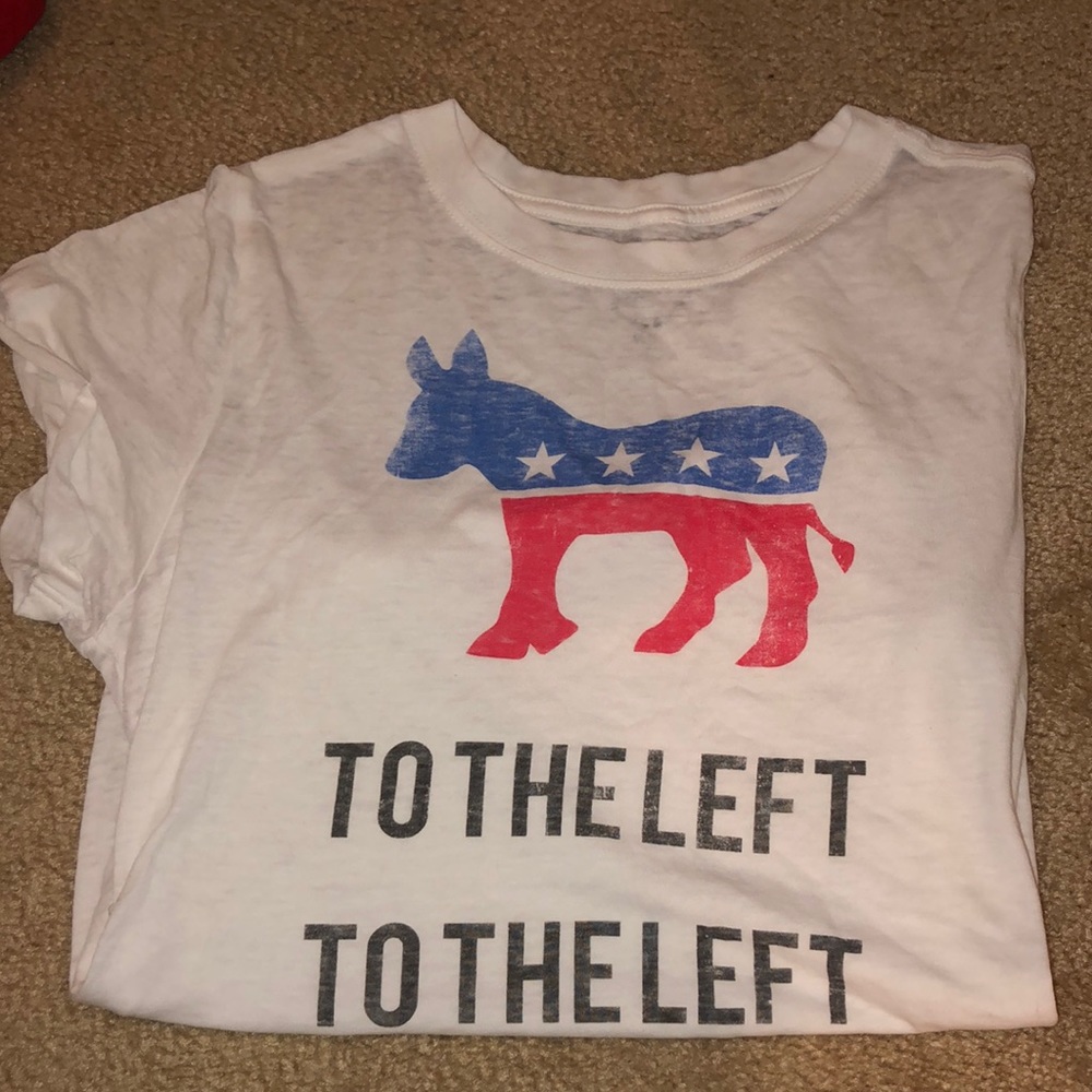 to the left sheer tshirt